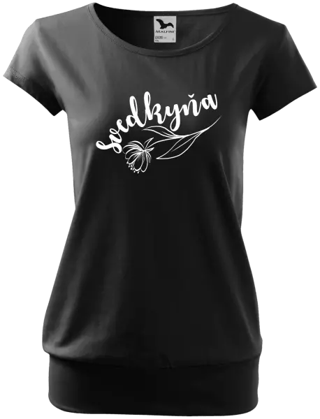 Dámske tričko Svedkyňa - s kvetinou