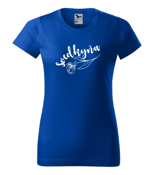 Dámske tričko Svedkyňa - s kvetinou