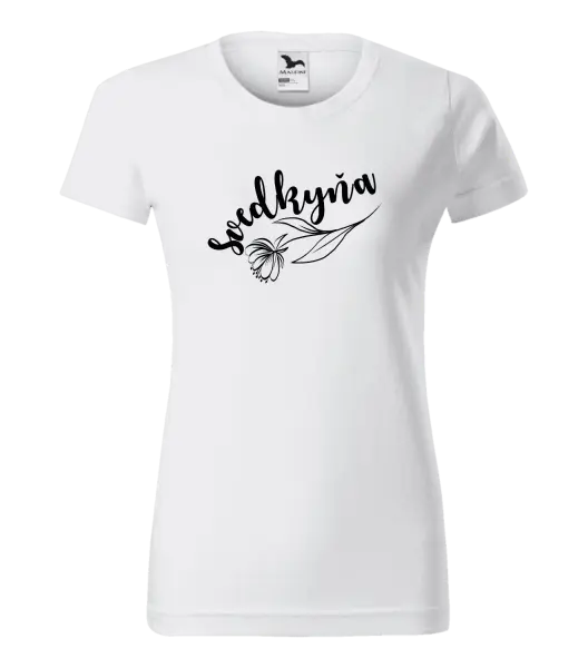 Dámske tričko Svedkyňa - s kvetinou