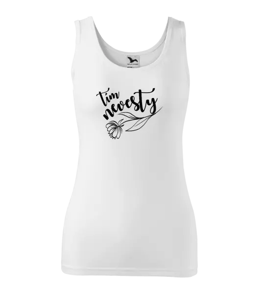 Dámske tielko Tím nevesty - s kvetinou 