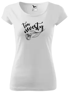 Dámske tričko Tím nevesty - s kvetinou 