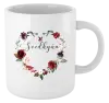 Hrnček Svedkyňa - kvetinové srdce