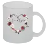 Hrnček Svedkyňa - kvetinové srdce