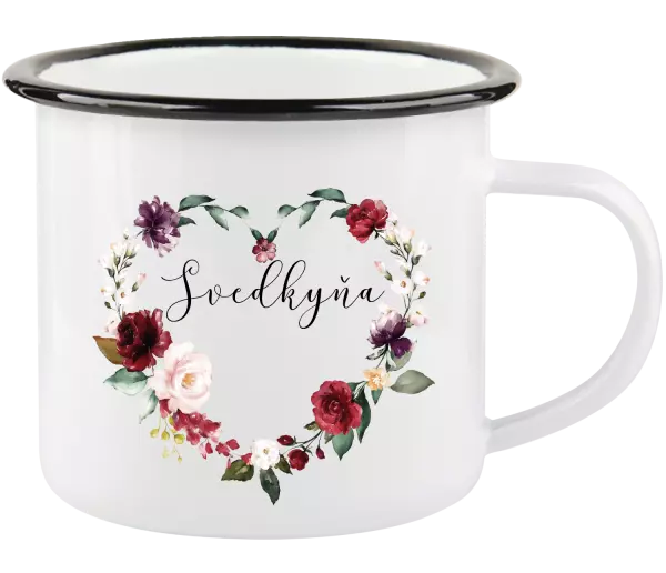 Plecháčik Svedkyňa - kvetinové srdce