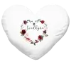 Vankúš Svedkyňa - kvetinové srdce