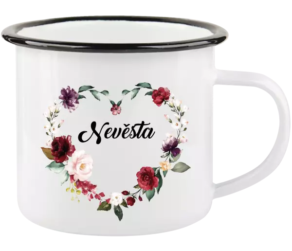 Plecháčik Nevěsta - květinové srdce