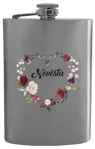 Ploskačka Nevěsta - květinové srdce