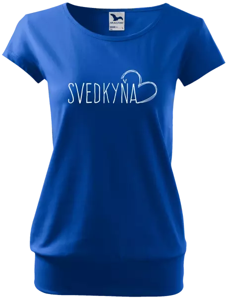 Dámske tričko Svedkyňa - kreslené srdce