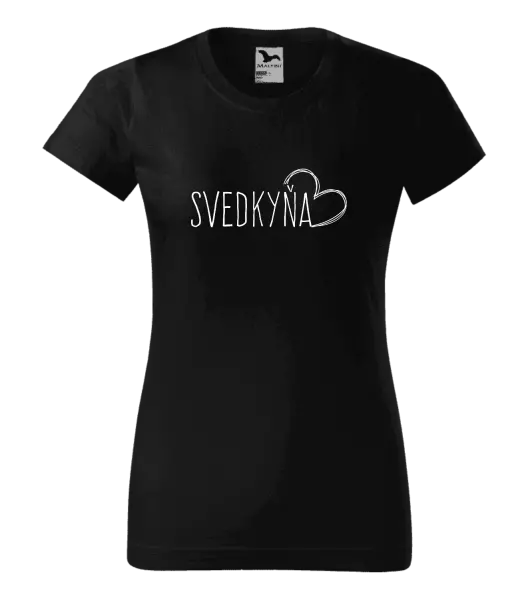 Dámske tričko Svedkyňa - kreslené srdce
