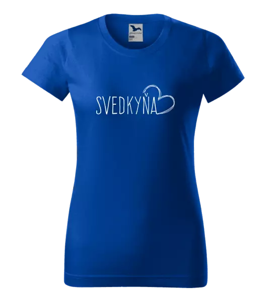 Dámske tričko Svedkyňa - kreslené srdce