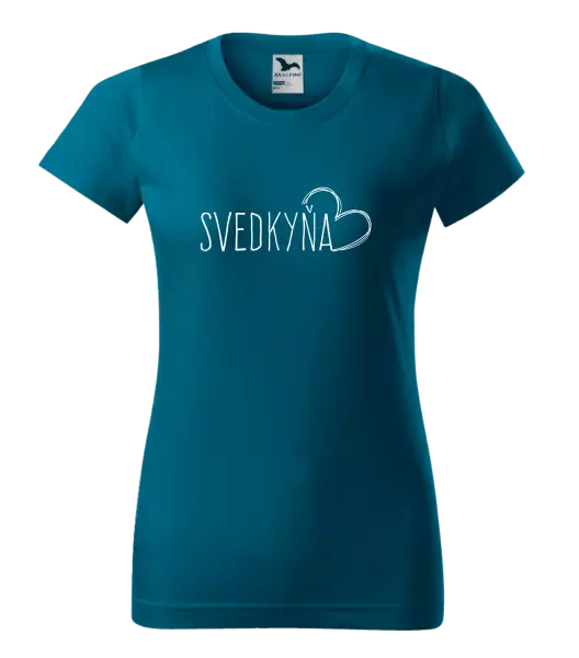 Dámske tričko Svedkyňa - kreslené srdce