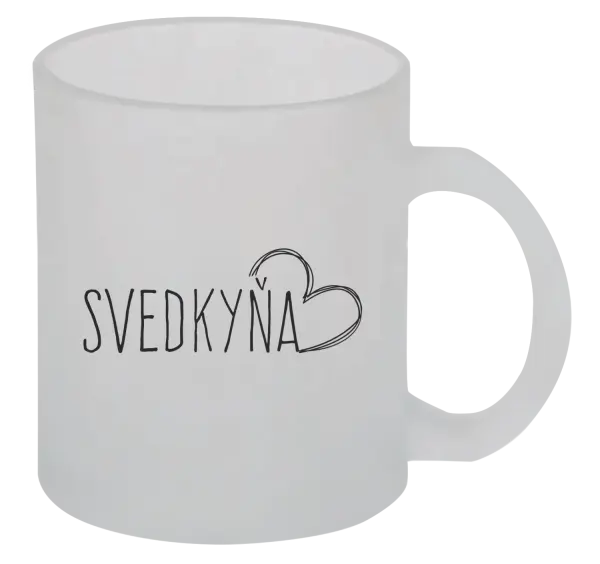 Hrnček Svedkyňa - kreslené srdce