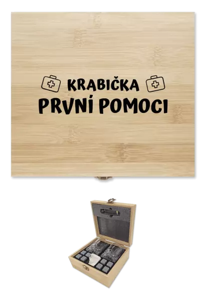 Whisky sada v krabičce Krabička první pomoci