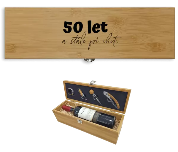 Dárková sada na víno Stále při chuti - věk