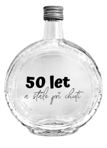 Skleněná láhev Stále při chuti - věk