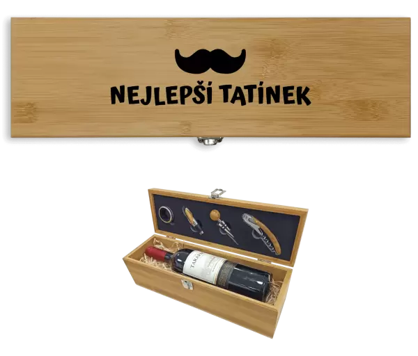 Dárková sada na víno Nejlepší tatínek