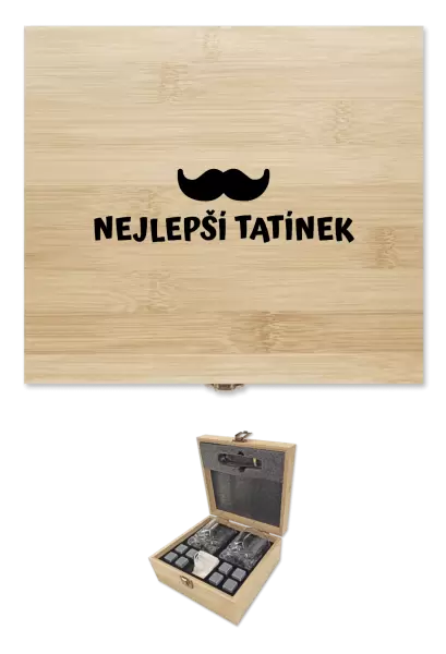 Whisky sada v krabičce Nejlepší tatínek