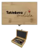 Sada k vínu dřevěná Tatínkova medicínka