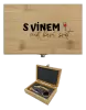 Sada k vínu dřevěná S vínem mě baví svět