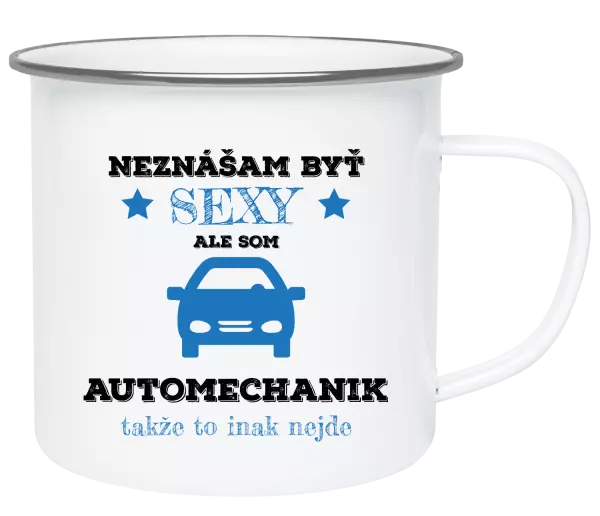 Plecháčik Neznášam býť sexy, ale som automechanik