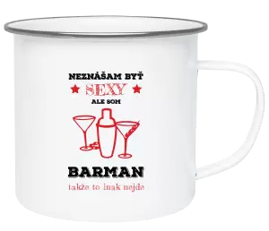 Plecháčik Neznášám byť sexy, ale som barman