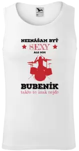 Pánske tielko Neznášám byť sexy, ale som bubeník