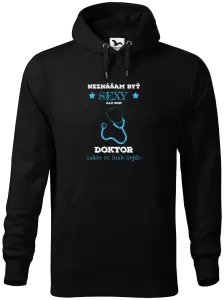 Pánska mikina Neznášám byť sexy, ale som doktor
