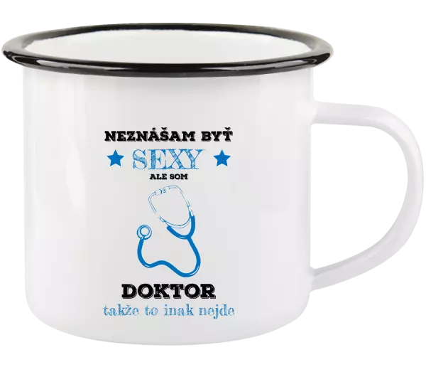 Plecháčik Neznášám byť sexy, ale som doktor