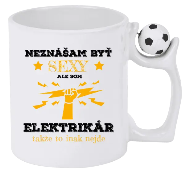 Hrnček Neznášám byť sexy, ale som elektrikár