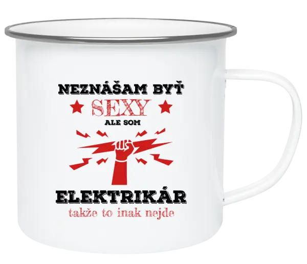 Plecháčik Neznášám byť sexy, ale som elektrikár