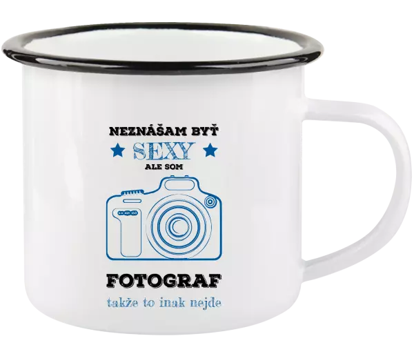 Plecháčik Neznášám byť sexy, ale som fotograf
