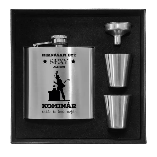 Ploskačka v krabičke Neznášam byť sexy, ale som kominár