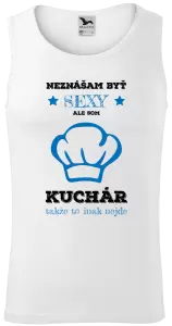 Pánske tielko Neznášam byť sexy, ale som kuchár