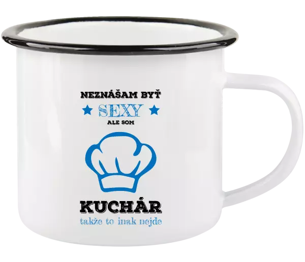 Plecháčik Neznášam byť sexy, ale som kuchár