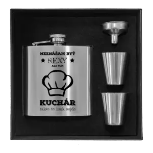 Ploskačka v krabičke Neznášam byť sexy, ale som kuchár