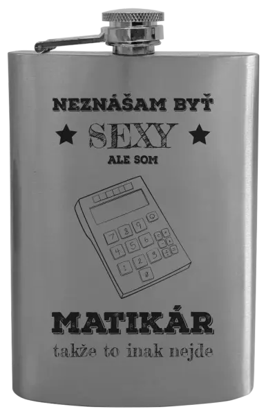 Ploskačka Neznášam byť sexy, ale som matikár