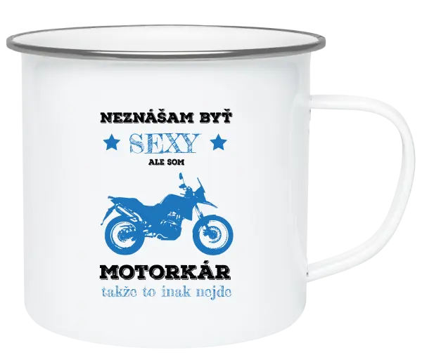 Plecháčik Neznášam byť sexy, ale som motorkár