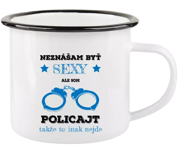 Plecháčik Neznášam byť sexy, ale som policajt