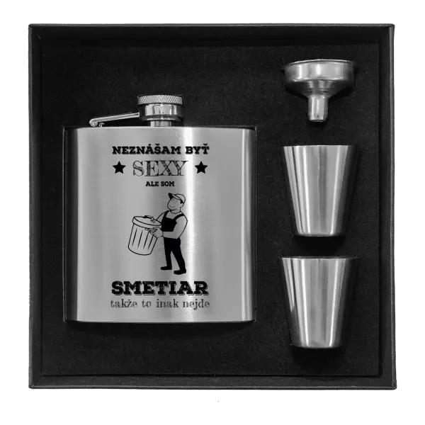 Ploskačka v krabičke Neznášam byť sexy, ale som smetiar