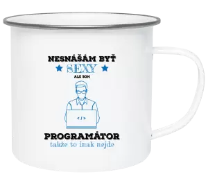 Plecháčik Neznášam byť sexy, ale som programátor