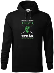 Pánska mikina Neznášam byť sexy, ale som rybár