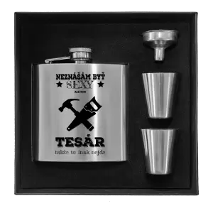 Ploskačka v krabičke Neznášám byť sexy, ale som tesár 