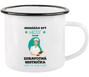 Plecháčik Neznášám byť sexy, ale som zdravotná sestrička