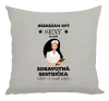 Vankúš Neznášám byť sexy, ale som zdravotná sestrička