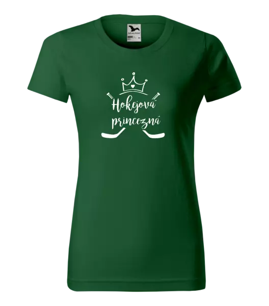 Dámske tričko Hokejová princezná