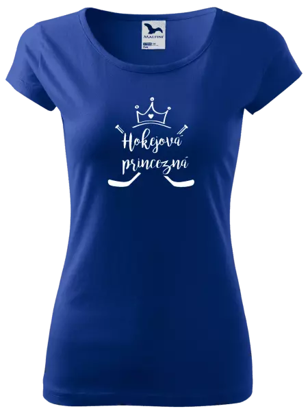 Dámske tričko Hokejová princezná