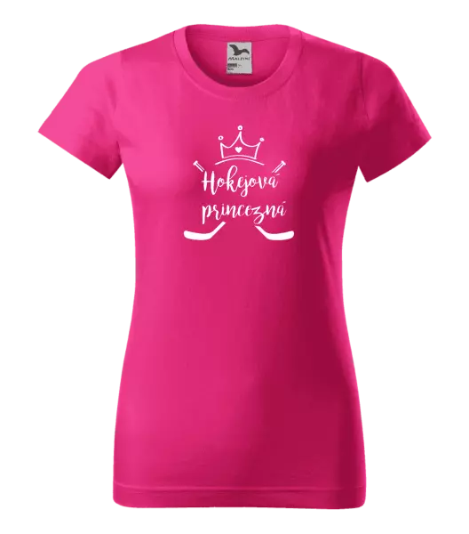 Dámske tričko Hokejová princezná