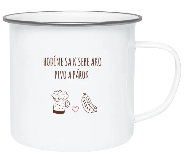 Plecháčik Hodíme sa k sebe ako pivo a párok