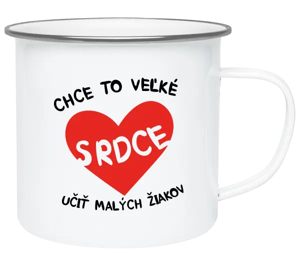 Plecháčik Chce to veľké srdce, učit malých žiakov