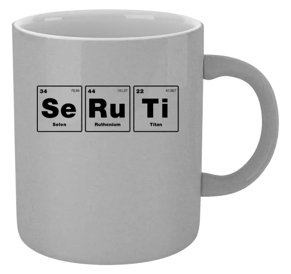 Metalický hrnek SeRuTi